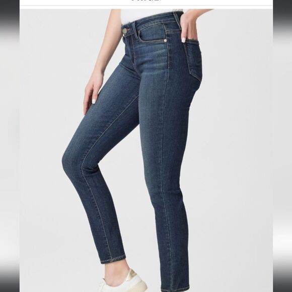 Paige Verdugo Ankle Jeans Blue size 26 - Picture 4 of 14